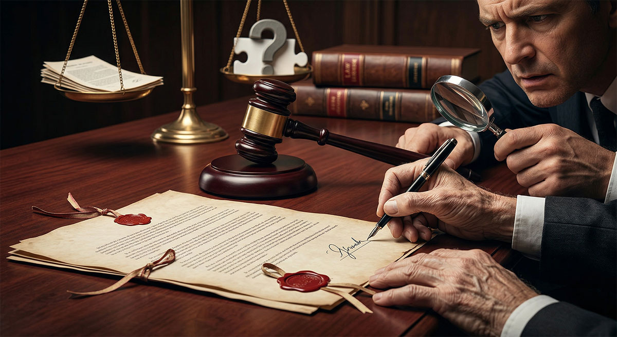 Testamento redatto da persona incapace: come ottenerne l’annullamento